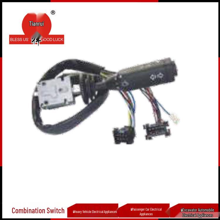 Compatible with JK3067C Combination Switch 81.225090124 for Shaanxi Automobile Delong Tianruixiang