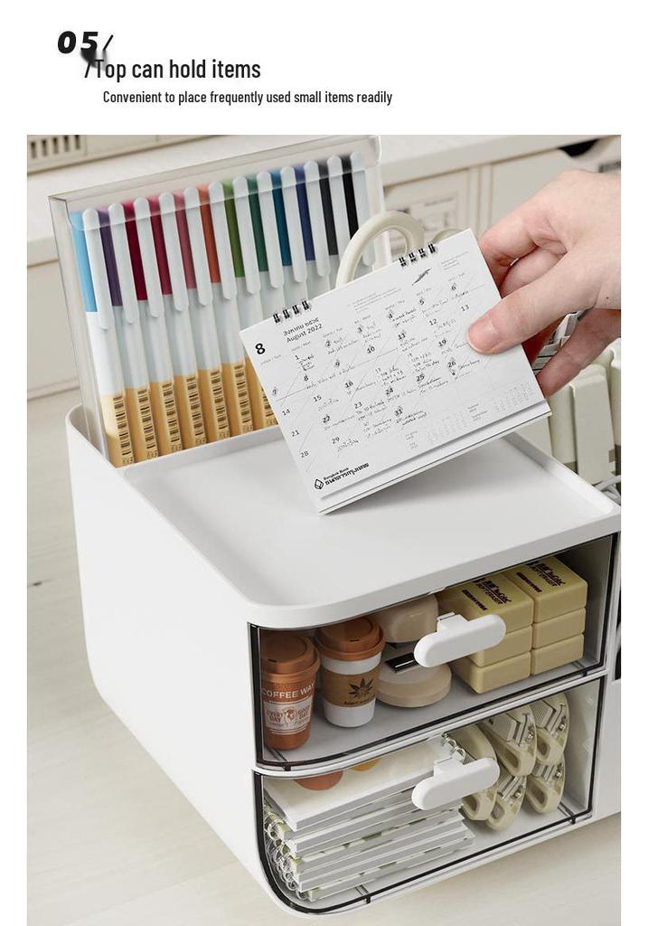 Cute Desktop Storage Box & Office Organizer