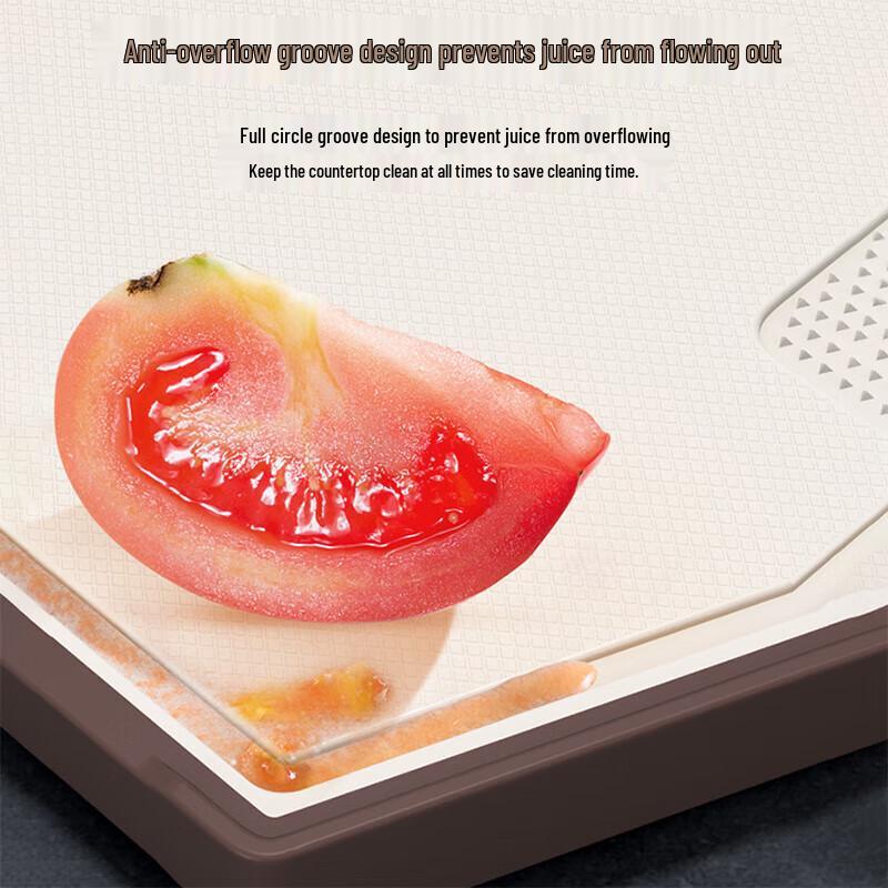 Dwustronna antybakteryjna deska do krojenia z hebanu Kangbachen