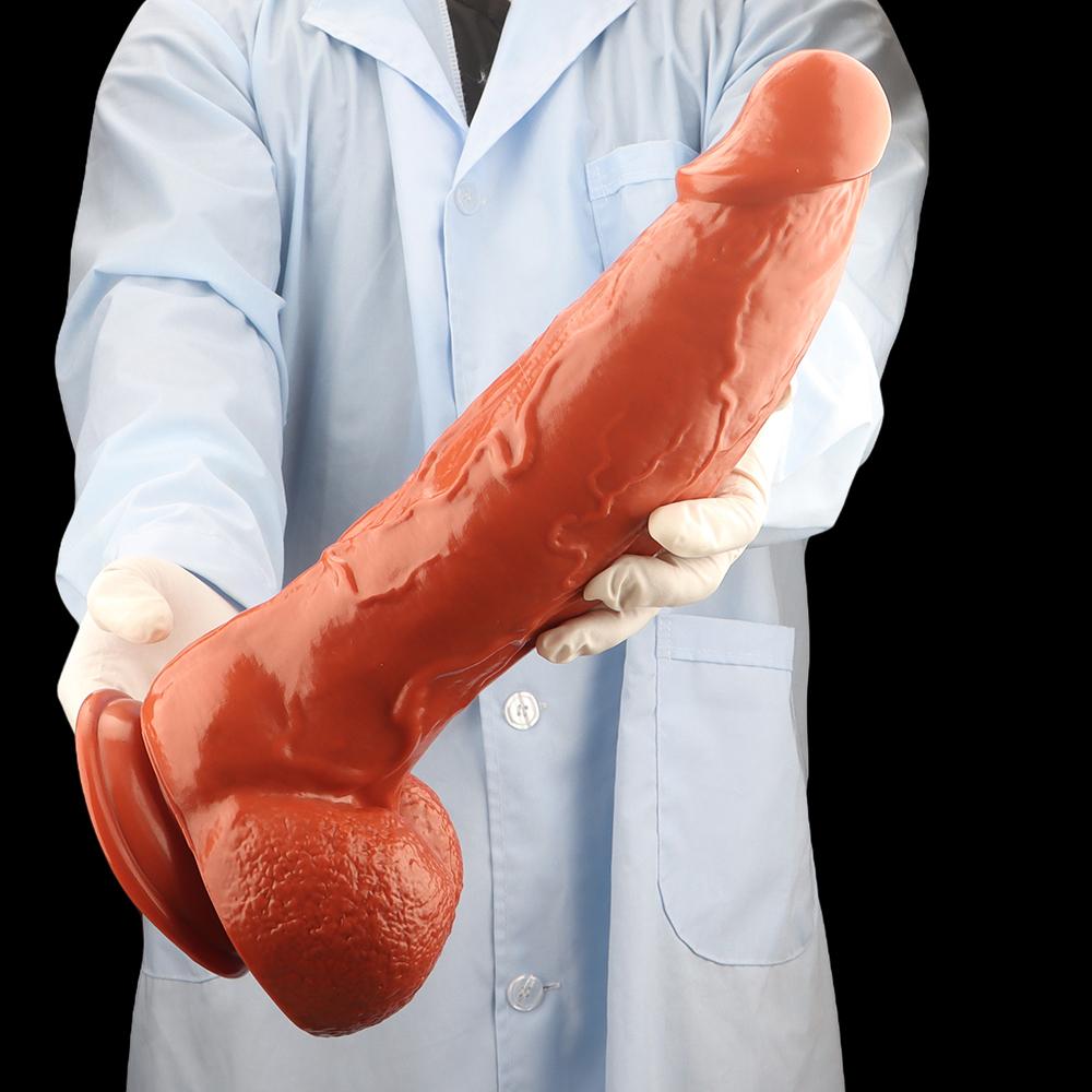 PVC Large Dildo Butt Plug with Suction Cup Threaded Anal Beads Anal Dildo Fisting Realistic Penis