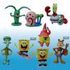 Premium 8-teiliges Spongebob Schwammkopf Patrick Star Thaddäus Tentakel PVC Figuren Set