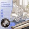 Zinc Alloy Material Metal Crafts Ornament Pumpkin Shaped Trinket Storage Box  Vanity Organizer