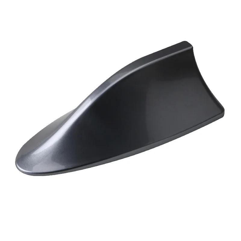 Car roof shark fin antenna enhances signal inside the car, adhesive waterproof and sunscreen car styling external accessories