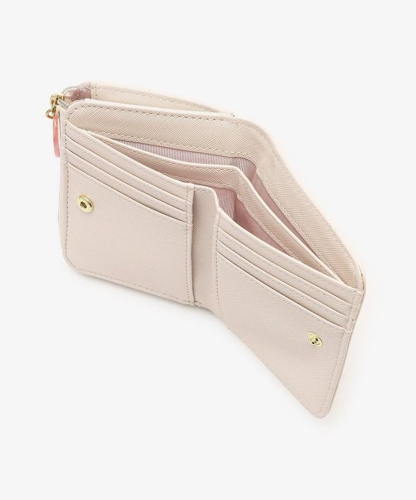 Afternoon Tea Living JM91 Mini-Geldbörse aus synthetischem Perlmuttleder, Weiß