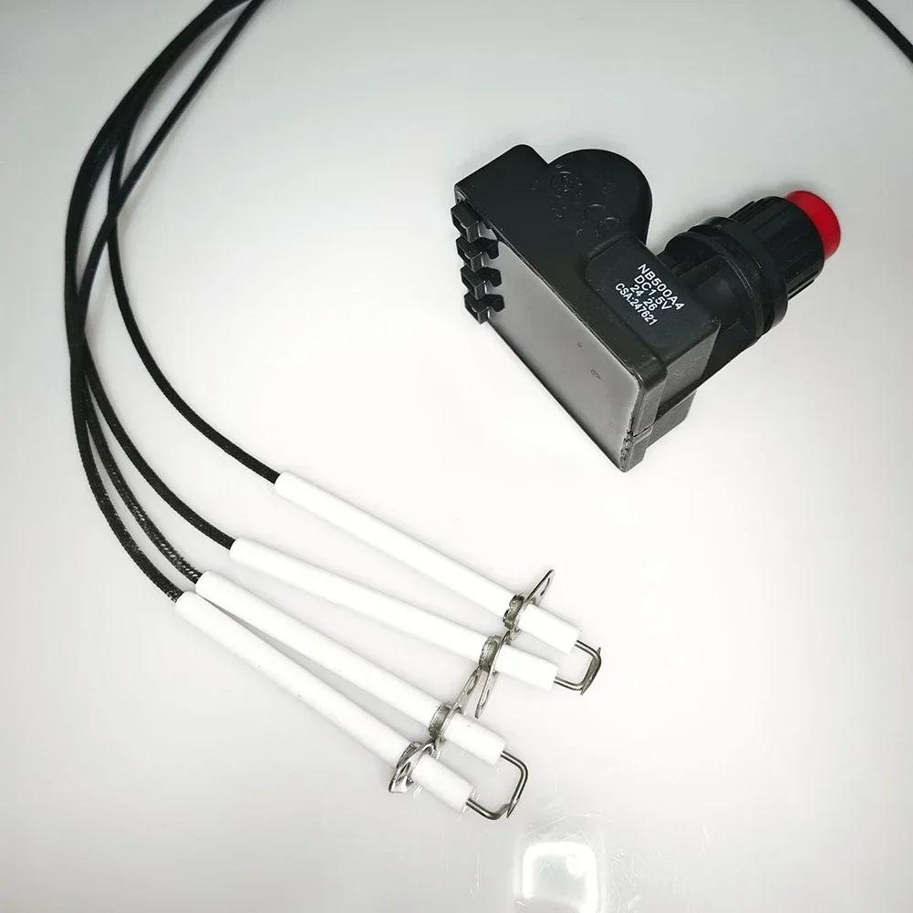20*10*10CM 4 Outlet Grill Igniter 4 Socket Grill Igniter Barbecue Versatile Compatibility Enhanced Functionality