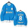 25-26 Season SSC Napoli Long Sleeve Football Jersey Men Sports Training Top