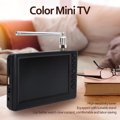 Mini TV Televisions& Video Products LEADSTAR 5 Inch Digital Television ATSC TV Portable Digital TV for Car Camping Kitchen