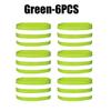Bike Reflective Leg Cuff Strap Pants Holder Cycling Band for Folded Trousers High Visibility Night Safety Reflective Adjustable