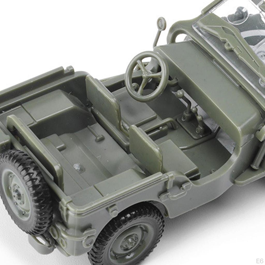 1/48 Miniature Classic Vehicle Toys 4D Assembly DIY Car Display