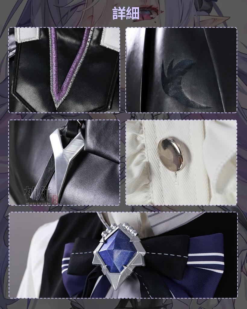 Vivian Banshee Cosplay Costume with Wig Phantom Thieves ZenZero Cosplay Outfit for Adults Fancy School Stage Costume Banshee with [Kamihei Ryohin] - -