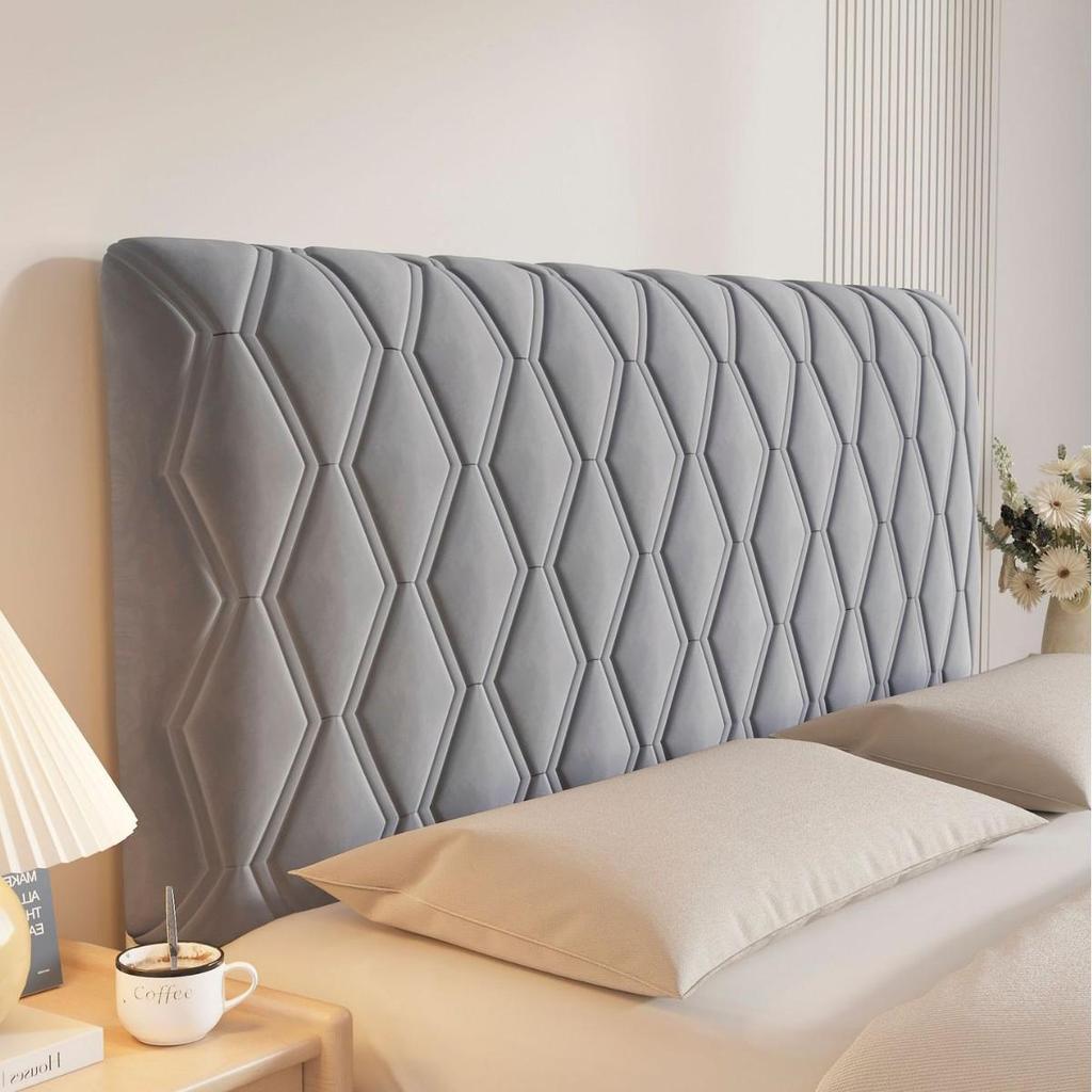 European-Style Dustproof Soft Fabric Headboard Cover