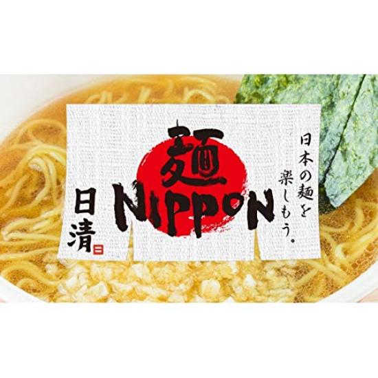 Nissin Foods Men Nippon Hachioji Onion Soy Sauce Nissin Men Nippon Cup 112g x 12 packs Ramen, Noodles,