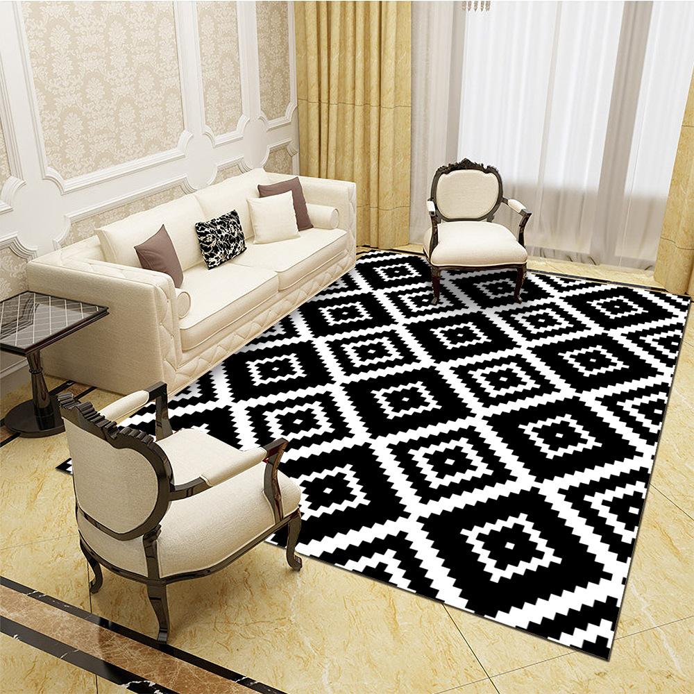 

Ковер для гостиной, большой площади, бежевый, коричневый, спальня, ковры с геометрическим узором, декоративные ковры, роскошный ковер в кремовом стиле 120*160cm