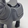 Yousheng Donkey Ornament, Planter And Desktop Storage Design, 3D Printed Matte Texture Statue, for Small Items Garden Accessories