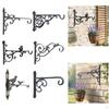 Hanging Flower Pot Plant Hook Wall Mount Bird Feeder Hanger for Fence