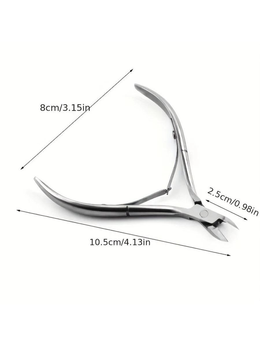 

1 шт. Ножницы для ногтей для жесткой омертвевшей кожи, Кусачки для кутикулы из нержавеющей стали, Профессиональный инструмент для маникюра и педикюра