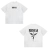 Nirvana band Grafisch T-shirt Nieuw puur katoen korte mouwen Mannen Vrouwen Katoen Los Y2K comfortabel shirt