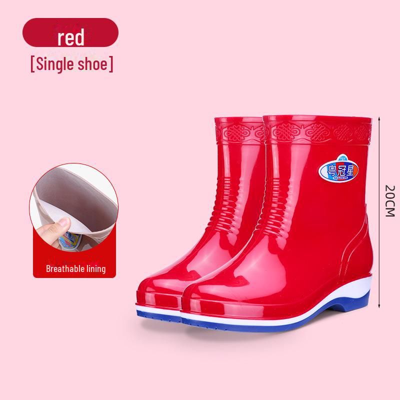 Wasserdichte, rutschfeste Arbeitsstiefel 2025 für Damen: Langlebig, verschleißfest, ideal für Küchen- und Reinigungsaufgaben