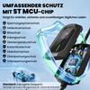 Mobile Wallbox 11kW 8m Typ 2 CEE 6–16A auf Typ 2 IP65 für EV PHEV