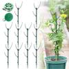 3/5PCS Weather-resistant Plant Support Frame Stackable Plant Growth Stakes  Garden Accessories