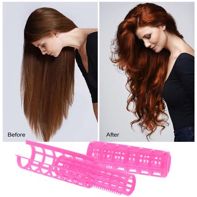 Plastic Curlers Hair Rollers for Hair Styling Hairdressing DIY Curling Tool 12PCS