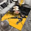 Pittsburgh Hockey Player Crosby Area Rug Suitable for Indoor And Outdoor,Carpets for Homes, Offices, Living Rooms,Home Decor,Christmas Gift