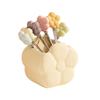 Creative Flower Fruit Fork Set Cartoon Fruit Stick Set  Kitchen Supplies