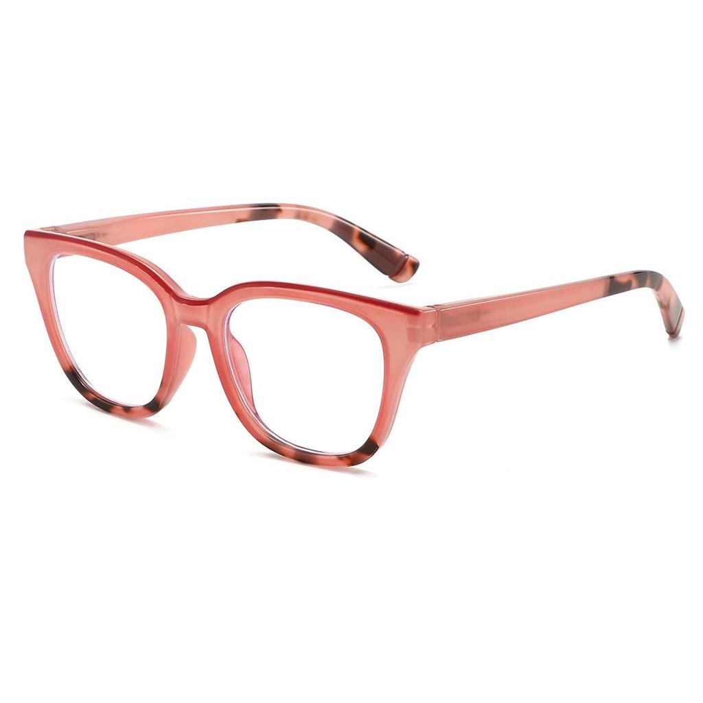Trendige Lesebrille mit Leopardenmuster und Cat-Eye-Form, Blaulichtfilter, für Damen