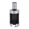 8 Pcs Plug Hole Cutter Set Dowel Maker Cutting Tools 3/8" Shank Bit W/case