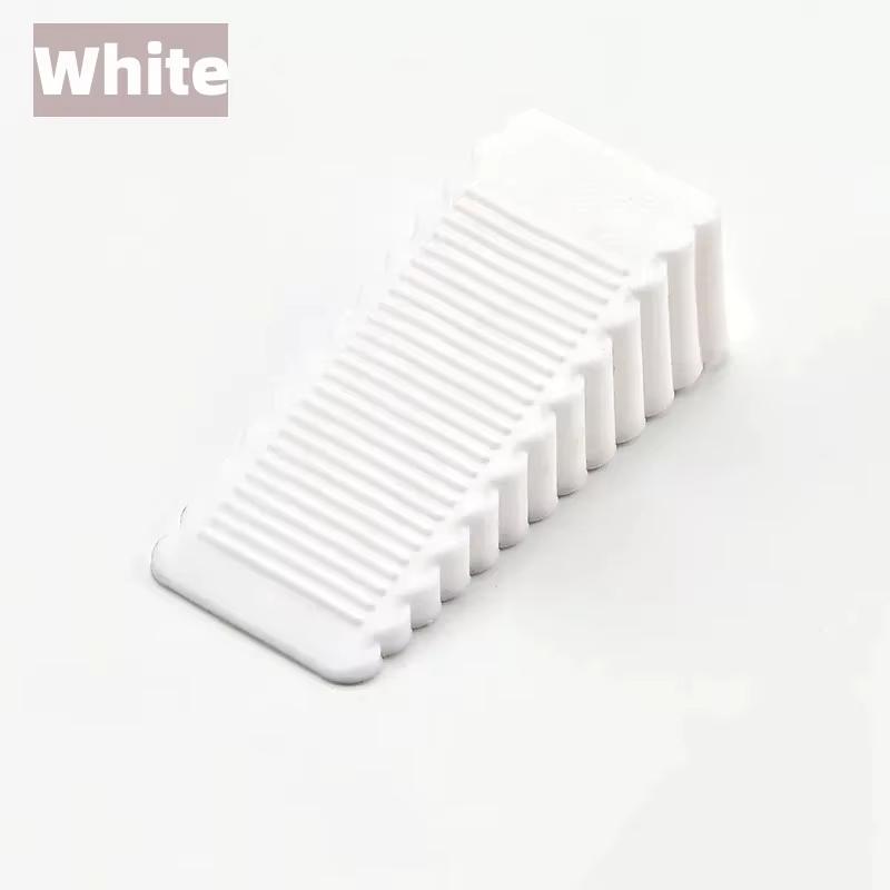 Blocca Porte in Silicone Sicurezza Cuneo Casa Ufficio Fermaporta Posteriore Anti collisione Protezione Pavimento Muro Robusto