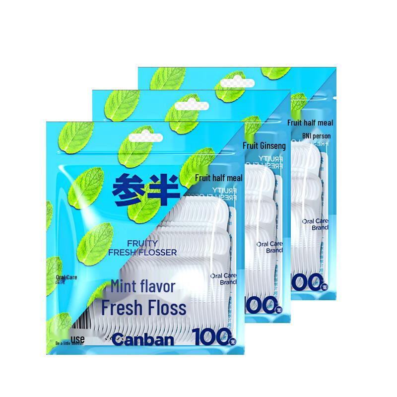 

Canban Mint Dental Floss (3 Packs)