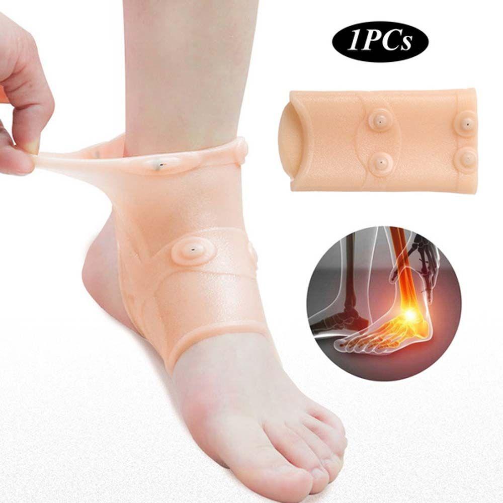 

Fasciitis Sprains Strains Arch Support Sock Ankle Brace Ankle Wrap Belt Foot Heel Protect Sleeve бежевый