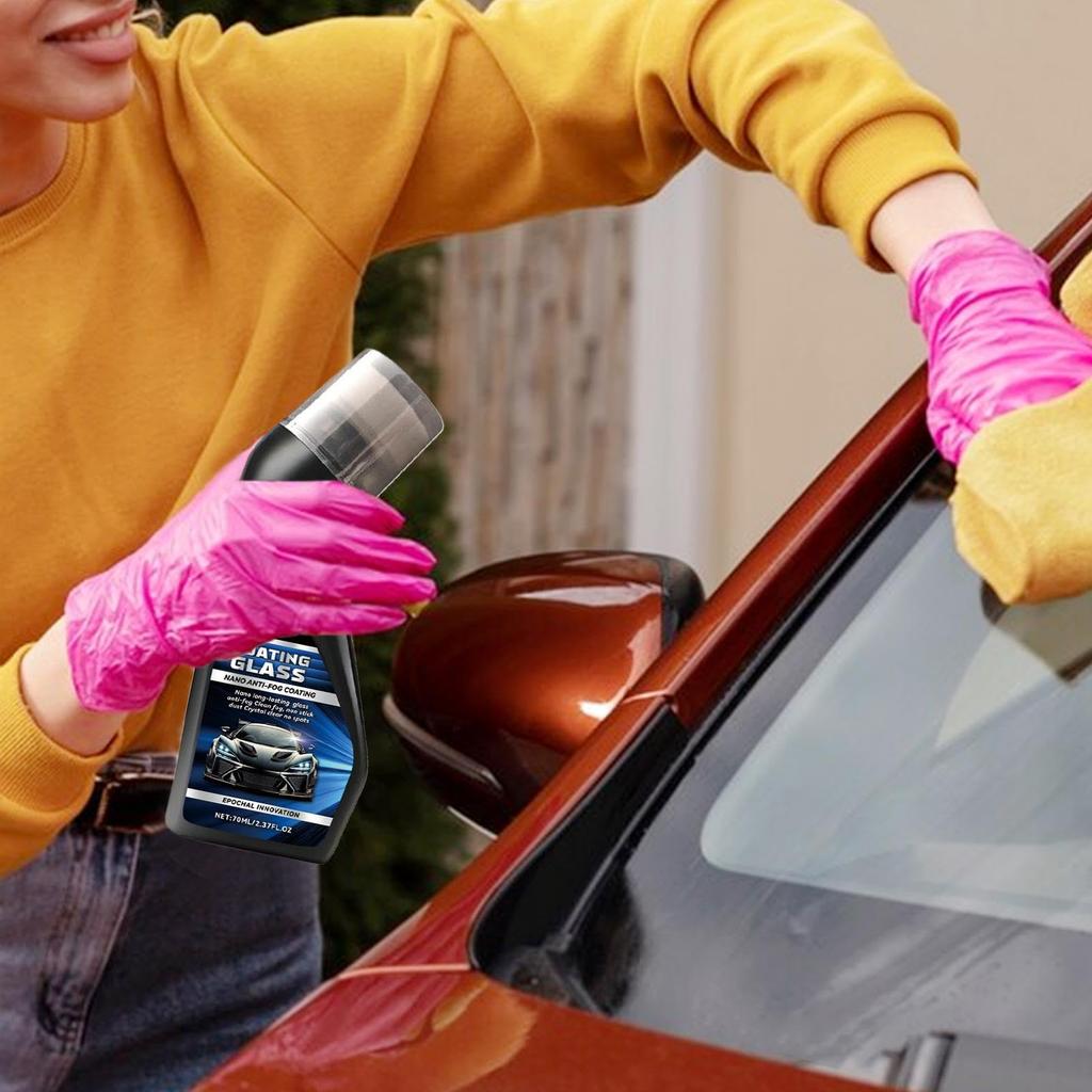 Magic Gem Coated Glass 70ml Magic Gem Anti-Fog Car Windshield Anti-Fog Micromolecular Anti-Fog