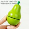 Wooden Wooden Pretend Toy Simulation Cutting Fruit Vegetable Set Fruit Cutting Toy  Children Play