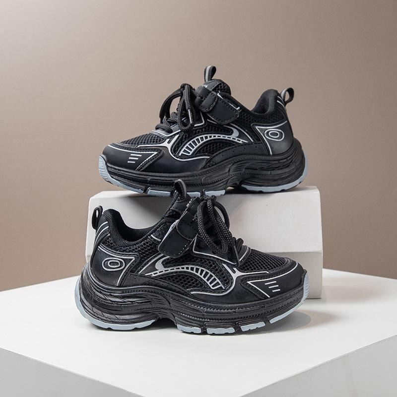 Girls' dad shoes medium and older children's sports shoes 2025 spring and autumn boys' casual shoes fashion trendy children's models