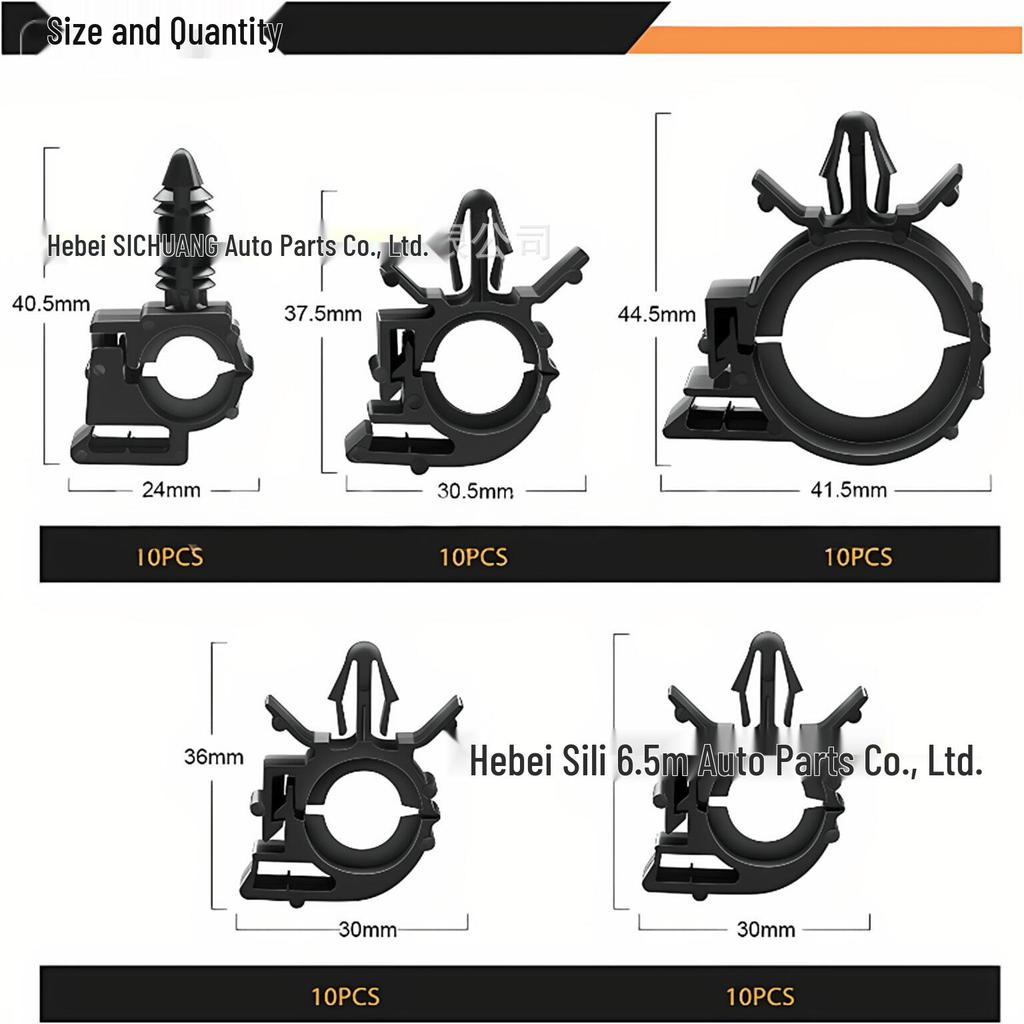 Náhradní plastová spona pro kabelový svazek Honda & Mazda