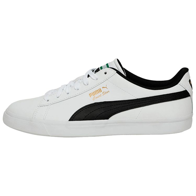 

Puma Court Star Vulc Fs Sports Низкие кеды для скейтбординга Унисекс Кроссовки Белый Черный 369287-02 35.5