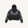 American Retro Skull Skeleton Series 3D Digital Printing Trend Hoodie Sweater