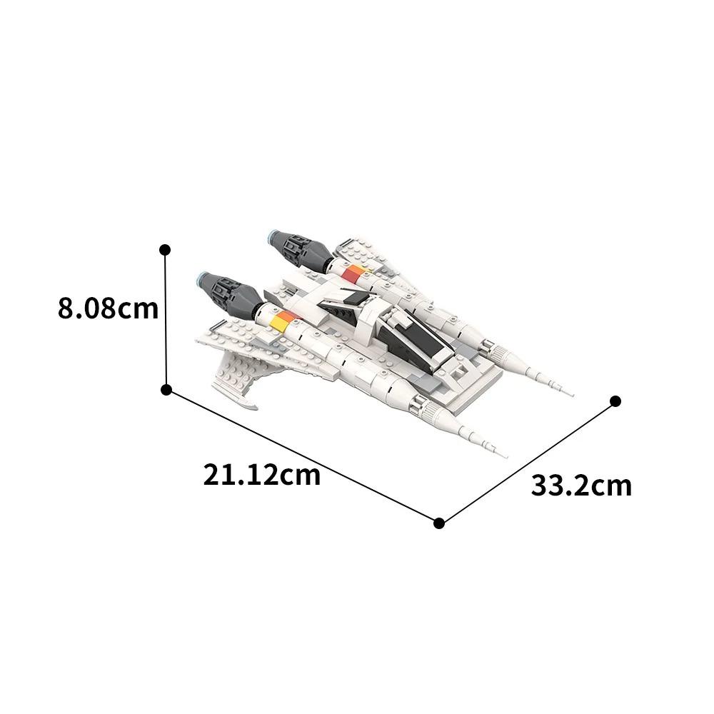 Interstellar fighter spaceship Building Block Toy Fighter Aircraft Series For Boys and Girls Creative Gifts