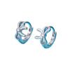 Hollow Butterfly Knot Hoop Earrings: Women's Versatile, Fresh, Cute Style, Exquisitely Designed Niche Jewelry
