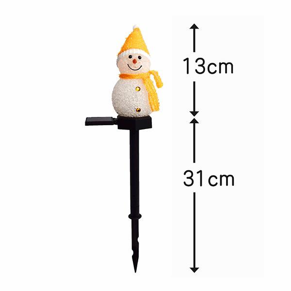 

Outdoor Solar Snowman Light - Waterproof Christmas Garden Decoration