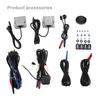 Carsanbo 24G Car BSD Blind Spot Monitoring System with Dual Color LED light Parking delay warning function