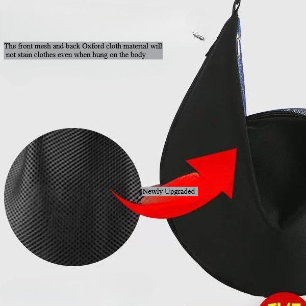 New Fashion Portable Single Shoulder Basketball Bag Men's Breathable Football Training Crossbody Bag Mult Mesh Storage Bag