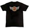 REO Speedwagon logo della band Stampa Grafica Unisex Uomo 100% Cotone Maglietta Uomo Top
