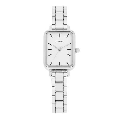 Ltp V009d 7eudf  Ltp V009d 7e  Analog Square Sat Student Women S Metal Watch