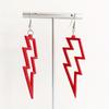 Acrylic Lightning Drop Earrings for Women Dangle Earrings Girls Party Jewelry Gifts