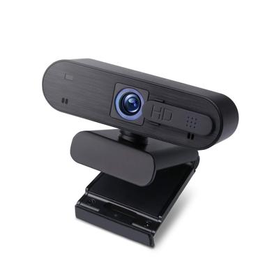 ELECOM Webcam for Full HD 1920x1080 Camera Black Conferences, Built-in Microphone, 2MP, Pixels, Autofocus, Shutter, (WEBCAM-101BK)