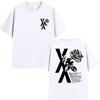 Rapper Mgk Lost Tour 2025 Verano 100% Algodón Camiseta Estampada Hombres Mujeres Moda Casual Manga Corta Hip Hop Oversized Y2k