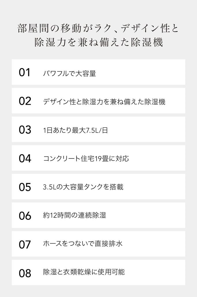 Store Cado ROOT 7200 White Dehumidifier Large Capacity Compressor Type 2 Year Warranty [Official Exclusive]