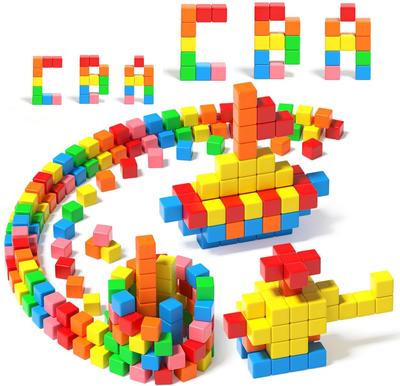 Magnetische Bausteine Magnetische Würfel Pädagogisch STEM Montessori Sensorisch für Kinder ab 3 Jahren Jungen und Mädchen Magnetspielzeug